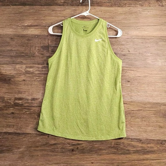 Nike Lime Green Athletic Tank - Picture 1 of 7